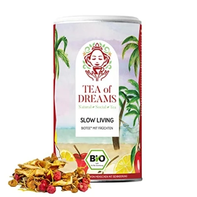 Abbildung von Früchtetee Bio &quot;Slow Living&quot; Biotee mit Früchten loser Tee 60g
