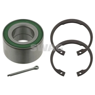 Abbildung von SWAG 40 90 4799 Radlagersatz Vorderachse links, rechts mit Sicherungsring 66 Schrägkugellager OPEL: Astra F CC, Corsa B Schrägheck