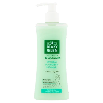 Abbildung von Emulsion für Intimhygiene Salbei und Gurken WEISSER Hirsch 265ml