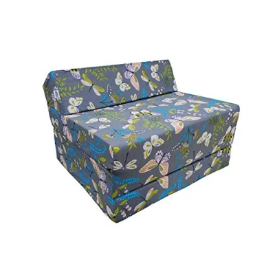 Abbildung von Natalia Spzoo Klappmatratze Bettsessel Schlafsofa Faltmatratze 200 x 70 10 cm Baumwolle (001)