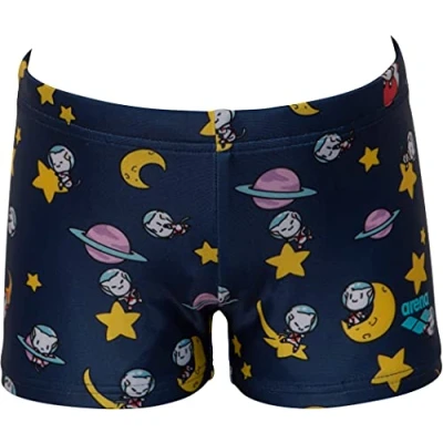 Abbildung von ARENA Jungen Space Cats Kids Boy Short Swim Trunks, Navy multi, 128 EU