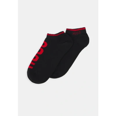 Abbildung von HUGO Damen 2p Logo Cc W Damensocken, Black1, 39 42 EU