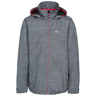 Abbildung von Trespass Moonshine Herren Jacke mit versteckbarer Kapuze XX Small dunkelgrau