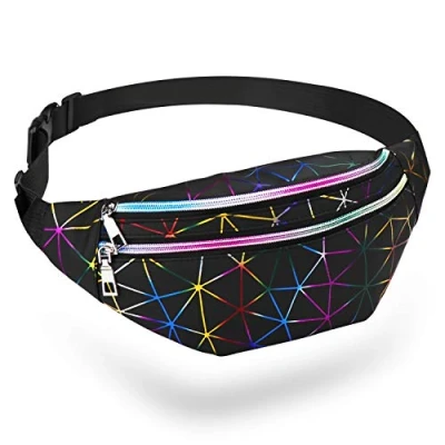 Abbildung von MOCOCITO Bauchtasche Gürteltasche für Damen und Herren, Hüfttasche, Brusttasche Groß Handytasche 120CM/135CM Gurt Verstellbarer Outdoor Sport Camping Wandern Fahrrad Geschenke Frauen Männe
