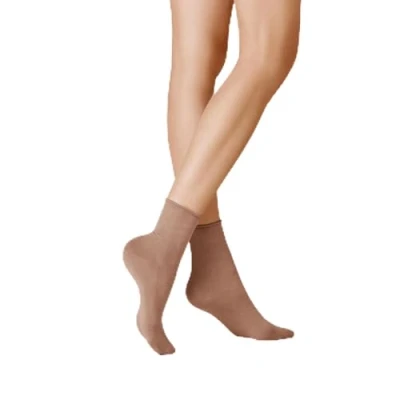 Abbildung von KUNERT Damen Socken Sensual Cotton Rollrand 130 DEN bronze 1440 35 38