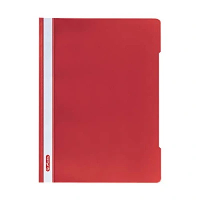 Abbildung von herlitz Hefter Schnellhefter DIN A4 Quality Kunststoff, farbig, aus PP
