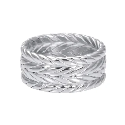 Abbildung von iXXXi Men Herrenring Chevrolet Silber 23mm