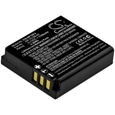 Abbildung von Battery for Panasonic Lumix DMC FX3, 3.7V, 1150mAh, Li ion