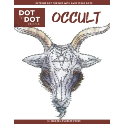 Abbildung von Occult Dot to Puzzle (Extreme Puzzles with over 15000 dots): Extreme Books for Adults by Modern Press Challenges complete and color