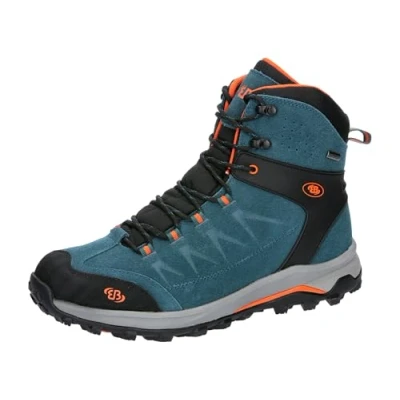 Abbildung von Brütting Outdoor Mount Chester Schnürstiefelette, Herren, Größe: 41, Petrol orange Schuhe