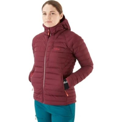 Abbildung von Rab Microlight Alpine Jacke Damen rot