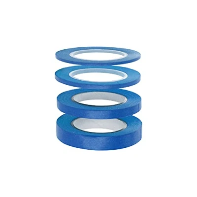 Abbildung von Modelcraft Flexibles Abdeckband, 4 Stück, blau, 1, 2, 3 und 6 mm