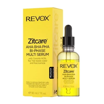 Abbildung von REVOX B77 ZITCARE AHA BHA PHA Multiphasen Serum mit 14,5 % Zentrum, Teebaum und Niacin, 30 Milliliter
