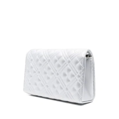 Abbildung von Love Moschino Smart Daily Umhängetasche, Damen, Größe: One Size, Metallic silver