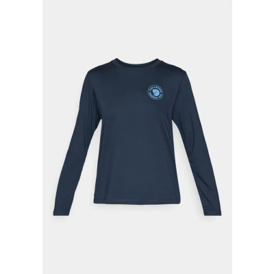 Abbildung von FJALLRAVEN Damen 1960 Logo LS W T Shirt, Dark Navy, Large