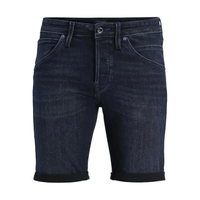 Abbildung von JACK&amp;JONES Herren Jjirick Jjfox 310 Sn Shorts, Blue Denim/Pack:AM 316, S