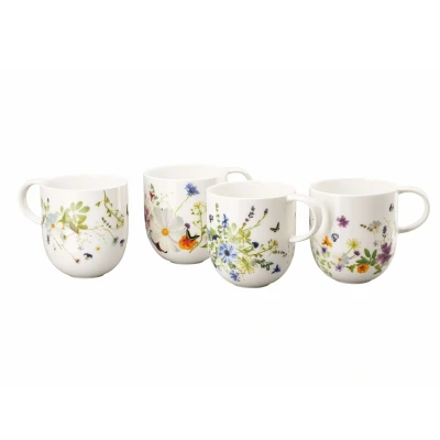 Abbildung von Rosenthal Brillance Grand Air Mixed Becher mit Henkel Set 4tlg