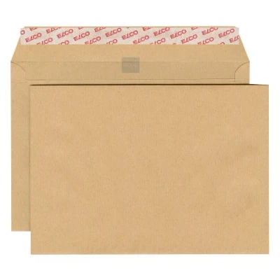 Abbildung von Elco 62480 Briefumschläge ohne Sichtfenster, Format C5, Braun, 500 Stück