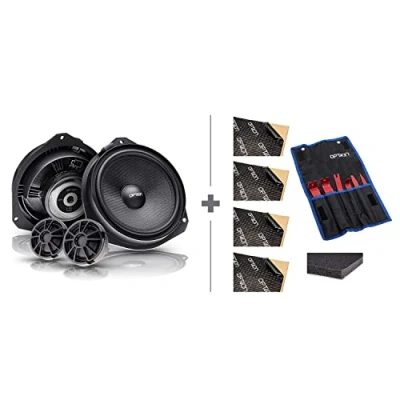 Abbildung von Option Ducato AIR Lautsprecher Einbauset kompatibel mit FIAT Serie 8 Lautsprechersystem für die vorderen Türen inkl. Dämmung und Entriegelungswerkzeug 100% Plug &amp; Play