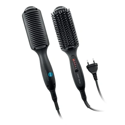 Abbildung von Macom Sensation 228 Smart Brush Bürste Elektrische Thermo Haarglätterbürste aus Keramik für krauses Haar