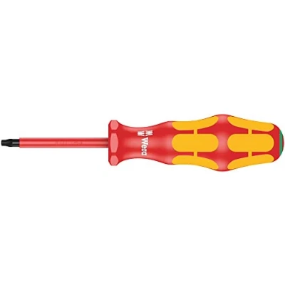 Abbildung von Wera 167 i VDE isolierter TORX® Schraubendreher, TX 10 x 80 mm, 05006170001