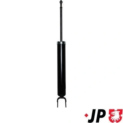 Abbildung von JP GROUP 3552100900 Stoßdämpfer Hinterachse Gasdruck Zweirohr Federbein oben Stift HYUNDAI: i30 I Schrägheck, II Kombi