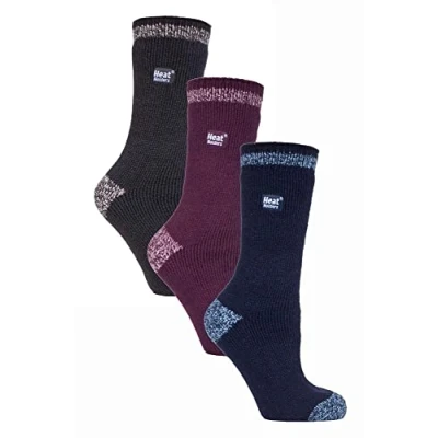 Abbildung von HEAT HOLDERS 3er Pack Multipack Damen Winter Extra Warm Thermosocken (37 42, Einfacher H &amp; T)