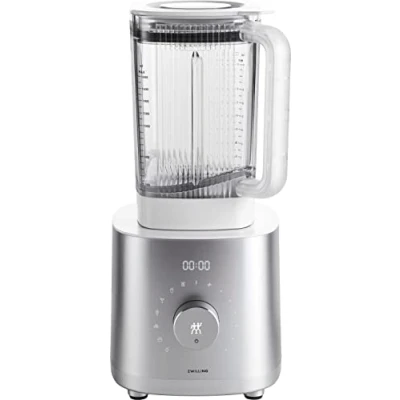 Abbildung von ZWILLING ENFINIGY Hochleistungsstandmixer Pro 1.8 Liter, Mixer mit Edelstahl Winglet Klinge &amp; Gleichstrommotor, Silber