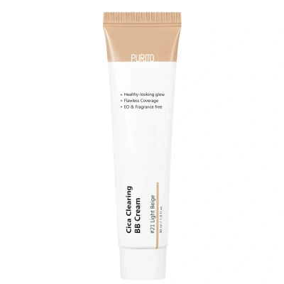 Abbildung von PURITO Cica Clearing BB Cream 30ml (Various Shades) #21 Light Beige