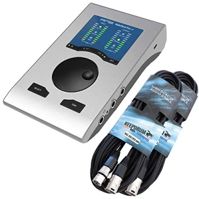 Abbildung von RME Babyface Pro FS 24 Kanal USB Audio Interface + 2x keepdrum XLR Kabel 6m