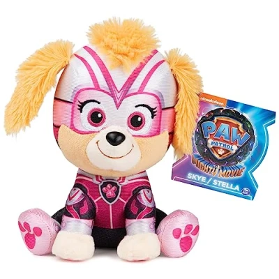 Abbildung von GUND PAW Patrol der Mighty Kinofilm Skye, 15 cm original Plüschtier zum 2023, ideal Nachspielen Kinoabenteuer und als Lieblingskuscheltier, Spielzeug für Kinder ab 1 Jahr