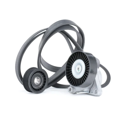 Abbildung von RIDEX 542R0498 Keilrippenriemensatz MERCEDES BENZ: E Klasse Limousine, T modell, C CHRYSLER: Crossfire Coupe