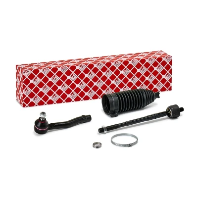Abbildung von FEBI BILSTEIN 44923 Spurstange Vorderachse rechts mit Muttern Schellen, Lenkmanschetten CITROËN: C4 II Schrägheck, I Schrägheck kfzteile,
