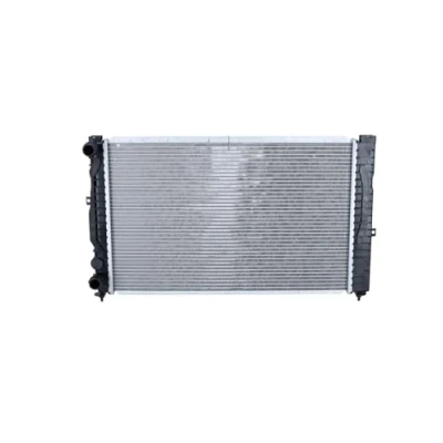 Abbildung von NRF EASY FIT 56127 Kühler, Motorkühlung Aluminium 632 395 24 mit Dichtring Kühlrippen gelötet AUDI: A6 C5 Avant, A4 B5 Limousine, Avant