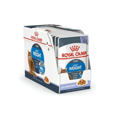 Abbildung von ROYAL CANIN FCN Light Weight Care in Gelee Nassfutter für ausgewachsene Katzen 12x85g