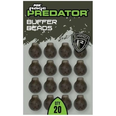 Abbildung von Fox Rage Predator Camo Buffer Bead (20pcs) Raubfisch Vorfachmaterial