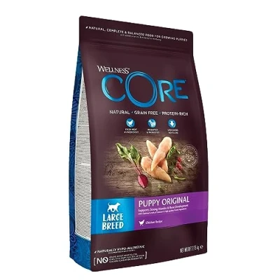Abbildung von Wellness Core Grain Free Large Breed Puppy Huhn Hundefutter 2,75 k...