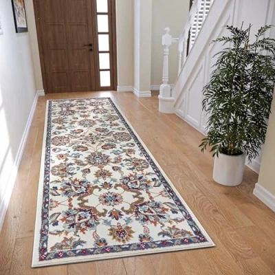 Abbildung von HANSE Home Teppich &quot;Caracci&quot;, rechteckig, 8 mm Höhe, Läufer, Orientalisch, Kurzflor, Wohnzimmer, Schlafzimmer, Esszimmer
