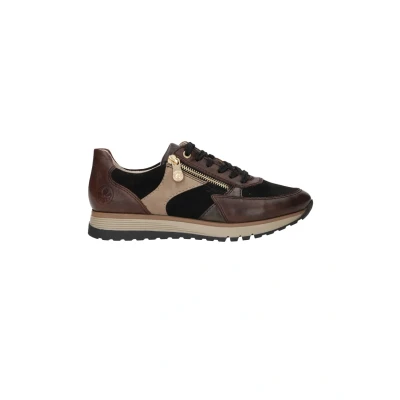 Abbildung von Rieker Sneaker low, Damen, Größe: 40, Bruin Schuhe