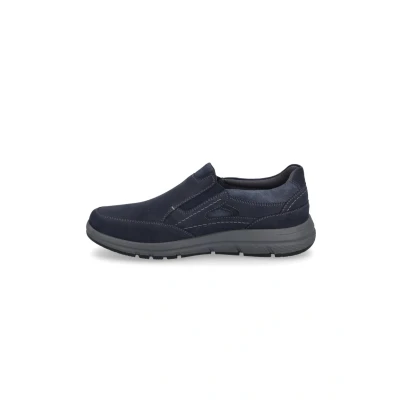Abbildung von Josef Seibel Herren Slipper Giuseppe 09,Weite G (Normal),Wechselfußbett,freitzeitschuhe,offener einschlupf,Halbschuhe,Indigo,46 EU