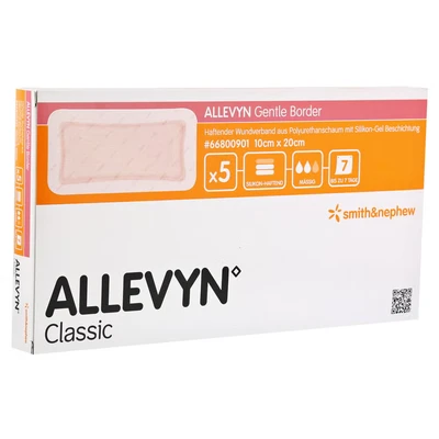 Abbildung von Allevyn Gentle Border 10x20 cm Schaumver 5 St