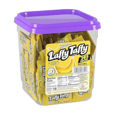 Abbildung von Willy Wonka Laffy Taffy Chews Banana 145er
