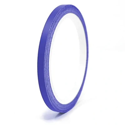Abbildung von Finest Folia 10 Meter Matt Zierstreifen Auto LKW Motorrad Boot Modellbau Basteln DIY Deko Dekorstreifen Seitenstreifen Klebestreife selbstklebend (Brillantblau matt, 3mm Breite)