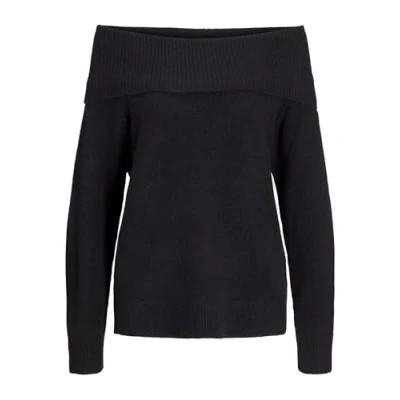 Abbildung von JJXX OFF Shoulder Strickpullover, Damen, Größe: Medium, Black