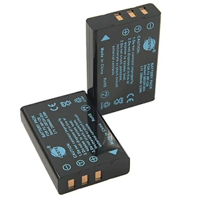 Abbildung von DSTE 2 Pack Ersatz Batterie Akku for Fujifilm NP 120 FinePix 603 F10 F11 M603 Zoom Kamera