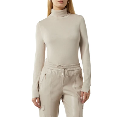 Abbildung von comma Strickpullover, Damen, Größe: 42, Helles beige