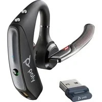 Abbildung von Poly Bluetooth Headset Voyager 5200 UC inkl. USB A Stick wireless In Ear Kopfhörer (BT600 Standard 4.1)