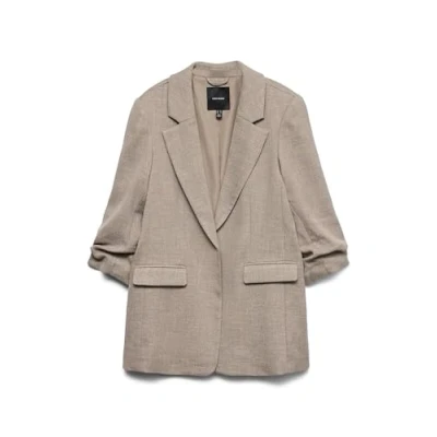 Abbildung von Vero Moda Vmfrida Regular Blazer, Damen, Größe: 36, Silver mink