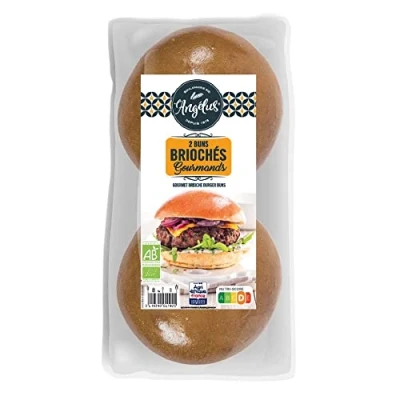 Abbildung von L&#039;Angelus Burger Buns, Gourmet Brioche, 2x75g