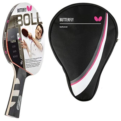 Abbildung von Butterfly 1x Timo Boll Platin 85025 Tischtennisschläger + Hülle Drive Case